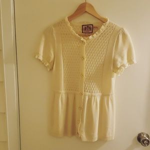 Juicy Couture Cream Sweater